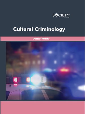 cover image of Cultural Criminology